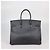 Hermès Borsa Birkin 35 Hermes in pelle Clemence nera con hardware dorato Nero - vista 3