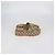 Sandali slide platform Gucci in tela GG beige - vista 3