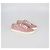 Sneakers basse Gucci in canvas GG e pelle rosa - vista 2