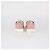 Sneakers basse Gucci in canvas GG e pelle rosa - vista 5
