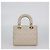 Christian Dior Kleine Lady Dior Tote aus Cannage-Leder in Beige - Ansicht 3