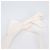 Collana a fiocco Biyan Off-White ricamata con paillettes e cristalli Bianco sporco - vista 6