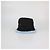 Prada Bucket Hat aus Nylon in Schwarz/Blau und Schafsfell - Ansicht 2