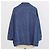 Top in chambray Valentino in denim blu con V Logo e maniche a tre quarti - vista 3