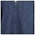 Top in chambray Valentino in denim blu con V Logo e maniche a tre quarti - vista 4