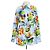 Set Dolce & Gabbana Camicia Crop con Lacci e Mini Shorts in Cotone con Stampa Floreale Multicolor Multicolore