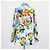 Set Dolce & Gabbana Camicia Crop con Lacci e Mini Shorts in Cotone con Stampa Floreale Multicolor Multicolore - vista 3