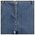 Mini Short de Denim Azul Louis Vuitton - vista 4