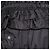 Set Top con Volant e Shorts Cargo in Poliammide Nera Ganni Nero - vista 4