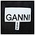 Set Top con Volant e Shorts Cargo in Poliammide Nera Ganni Nero - vista 5