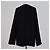 Céline Camiseta Celine de manga larga holgada en algodón negro - vista 3