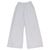 Céline Celine Light Grey Cotton Drawstring Flared Sweatpants