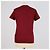Hermès Camiseta de algodón con bolsillo bordado Hermes Maroon Castaño - vista 3