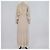 Abito Abaya Cape Dolce & Gabbana in misto seta beige - vista 3