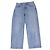 Pantaloni dritti Alexander Wang Blue Denim EZ-Cut Out