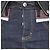 Minigonna a strati in denim e pelle blu scuro/nero Dsquared2 - vista 4