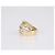 Anello Cocktail Chanel Coco Crush in Oro 18K Two-Tone e Diamanti Matelassé Misura 11 US D'oro - vista 2