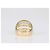 Anello Cocktail Chanel Coco Crush in Oro 18K Two-Tone e Diamanti Matelassé Misura 11 US D'oro - vista 3