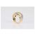 Anello Cocktail Chanel Coco Crush in Oro 18K Two-Tone e Diamanti Matelassé Misura 11 US D'oro - vista 5