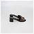 Sandali Lock It Slide in tela Monogram Louis Vuitton Marrone - vista 3