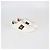Sneakers basse Gucci Ace in pelle bianca con ape Bianco - vista 2