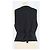 Blazer Gilet Karl Lagerfeld en mélange de viscose noir métallisé - vue 3