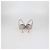 Décolleté Slingback Stuart Weitzman Metallic Pink Crystal Rosa - vista 5