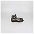 Ballerine stringate con borchie in pelle nera Tod's Nero - vista 3