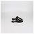 Ciabatte basse Tod's in pelle nera Double-T Nero - vista 3