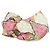 Fascia Gucci in seta multicolore con stampa serpente