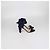 Sandali Kora con lacci in camoscio blu navy Jimmy Choo - vista 3