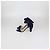 Sandali Kora con lacci in camoscio blu navy Jimmy Choo - vista 4
