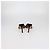 Mules Alexa in nylon mesh con stampa leopardata nero/marrone Amina Muaddi Stampa leopardo - vista 5
