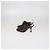 Mules Dot Sock in pelle marrone Bottega Veneta - vista 4