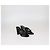 Mules slide Bianca in pelle nera con nodo Saint Laurent Nero - vista 2