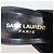 Mules slide Bianca in pelle nera con nodo Saint Laurent Nero - vista 6