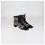 Stivaletti Christian Dior Naughtily D in pizzo nero e camoscio - vista 2