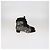 Stivaletti Christian Dior Naughtily D in pizzo nero e camoscio - vista 3