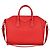 Borsa Satchel Antigona Medium in pelle rossa Givenchy Rosso