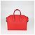 Borsa Satchel Antigona Medium in pelle rossa Givenchy Rosso - vista 3