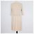 Chanel Mini-Kleid aus Wollmisch-Strick in Beige mit Rundhalsausschnitt - Ansicht 3