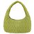 Miu Miu Wander Large Hobo in camoscio Matelassé Apple Green Verde