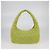 Miu Miu Wander Large Hobo in camoscio Matelassé Apple Green Verde - vista 3