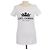 Camiseta Dolce & Gabbana de algodón blanco con estampado y strass