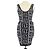 Conjunto de Body e Saia em Jacquard de Viscose Blend Mosaico Preto/Branco Balmain