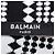 Conjunto de Body e Saia em Jacquard de Viscose Blend Mosaico Preto/Branco Balmain - vista 6