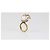 Anello Gucci con borchie spike e perle sintetiche in metallo dorato invecchiato D'oro - vista 4