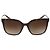 Tiffany & Co. Brown Havana Gradient Quadratische Sonnenbrille Blau