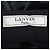 Conjunto de top com decote drapeado e recortes e calças em mistura de viscose preto Lanvin - vista 5
