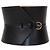 Alaïa Alaia Doppel-Bustier-Gürtel aus schwarzem Leder
